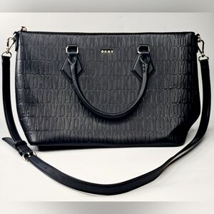 DKNY Brookdale Tz CrossShoulder Tote Purse Handbag Black New